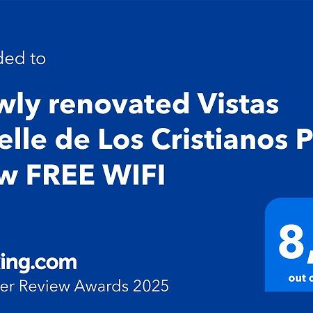 Newly Renovated Vistas Muelle De Los Cristianos Pier View Free Wifi Arona  Ngoại thất bức ảnh