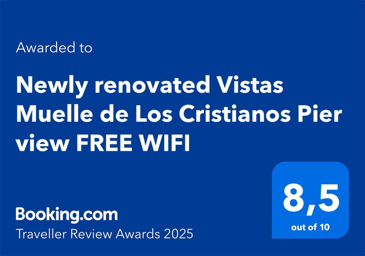 Newly Renovated Vistas Muelle De Los Cristianos Pier View Free Wifi Arona  Ngoại thất bức ảnh
